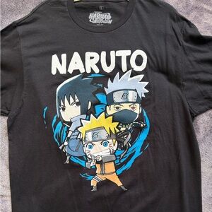 Naruto Kids Graphic T-Shirt - Black